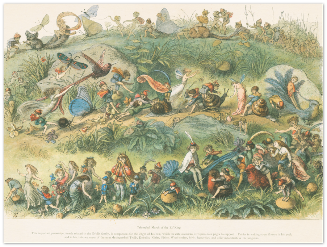 Affiche d'art Triomphal march of the Elf-King