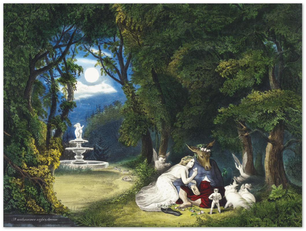 Affiche d'art Midsummer night's dream