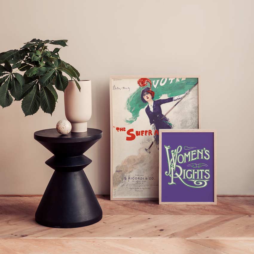 Affiche d'art Women's rights