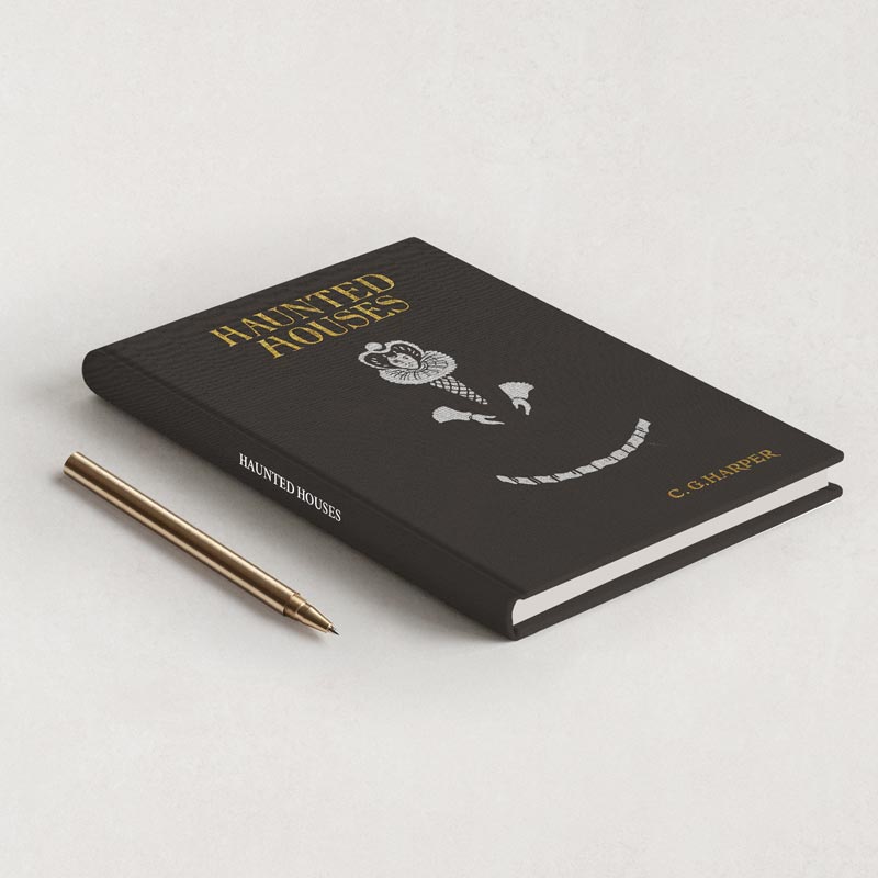 Carnet de notes Haunted houses - Charles G Harper - Les vilaines curiosités
