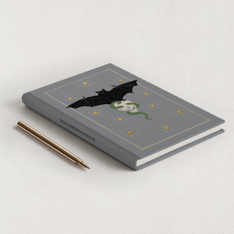 Carnet de notes Livre lugubre - Karl Ebert - Les vilaines curiosités
