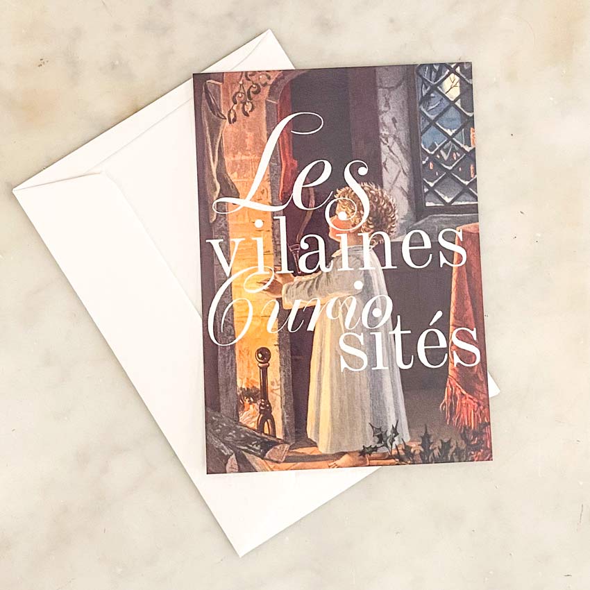 Carte cadeau de noël - Les vilaines curiosités - Les vilaines curiosités