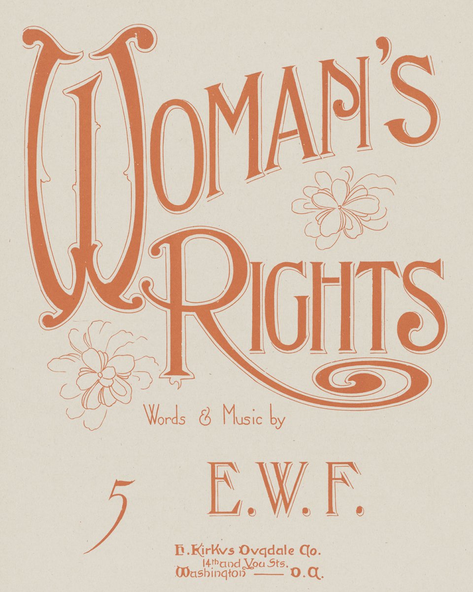 Women's rights - illustrations HD gratuites - Illustrateur inconnu - Les vilaines curiosités
