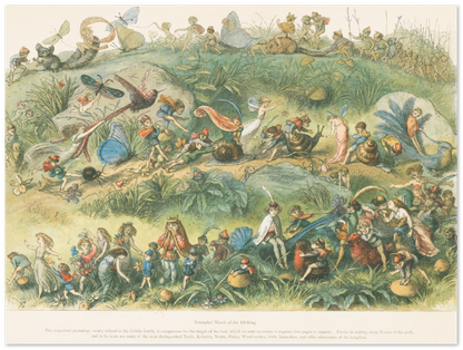 Affiche d'art Triomphal march of the Elf-King