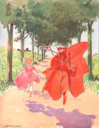 Alice au Pays des Merveilles illustré par Pécoud