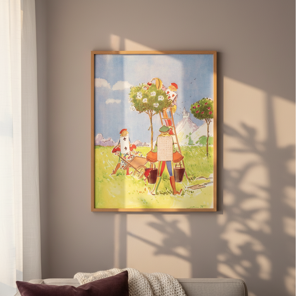 Alice et les cartes d'andré pecoud