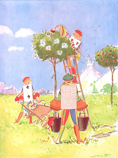 Alice au Pays des Merveilles illustré par Pécoud