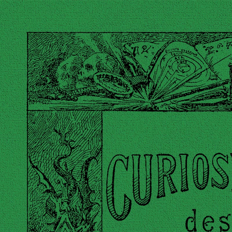 Carnet de notes Curiosités des sciences occultes