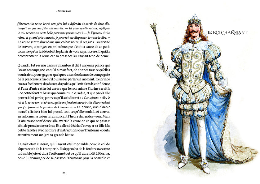 L'oiseau bleu - édition premium couleur