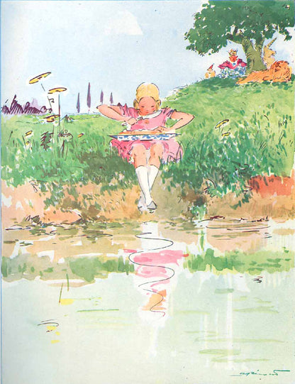 Alice au Pays des Merveilles illustré par Pécoud