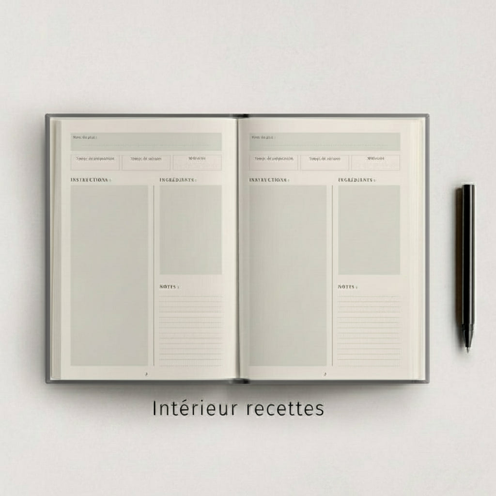 Carnet de notes Livre lugubre