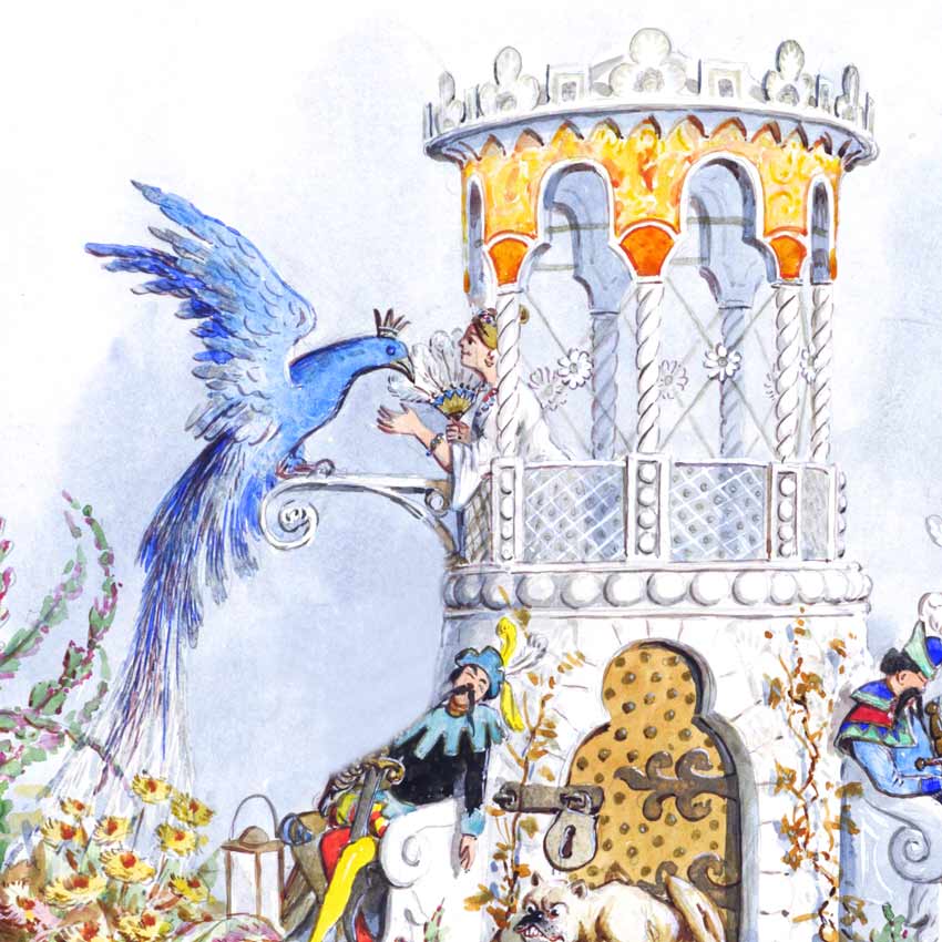 L'oiseau bleu - édition premium couleur