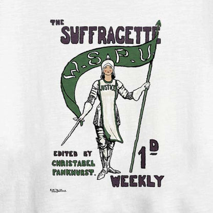 T-shirt croppé The suffragette