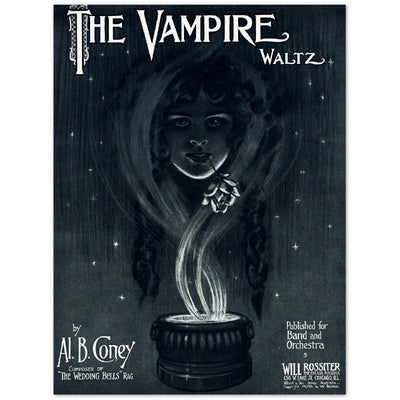 Affiche d'art de The Vampire Waltz