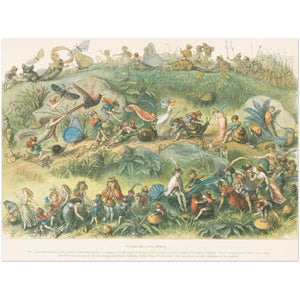 Affiche d'art Triomphal march of the Elf-King - Gelato - Les vilaines curiosités