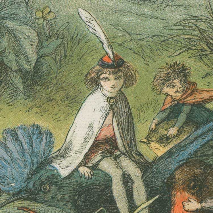 Affiche d'art Triomphal march of the Elf-King - Richard Doyle - Les vilaines curiosités