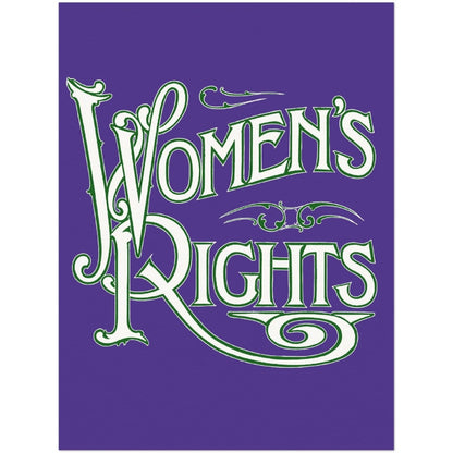 Affiche d'art Women's rights - Illustrateur inconnu - Les vilaines curiosités