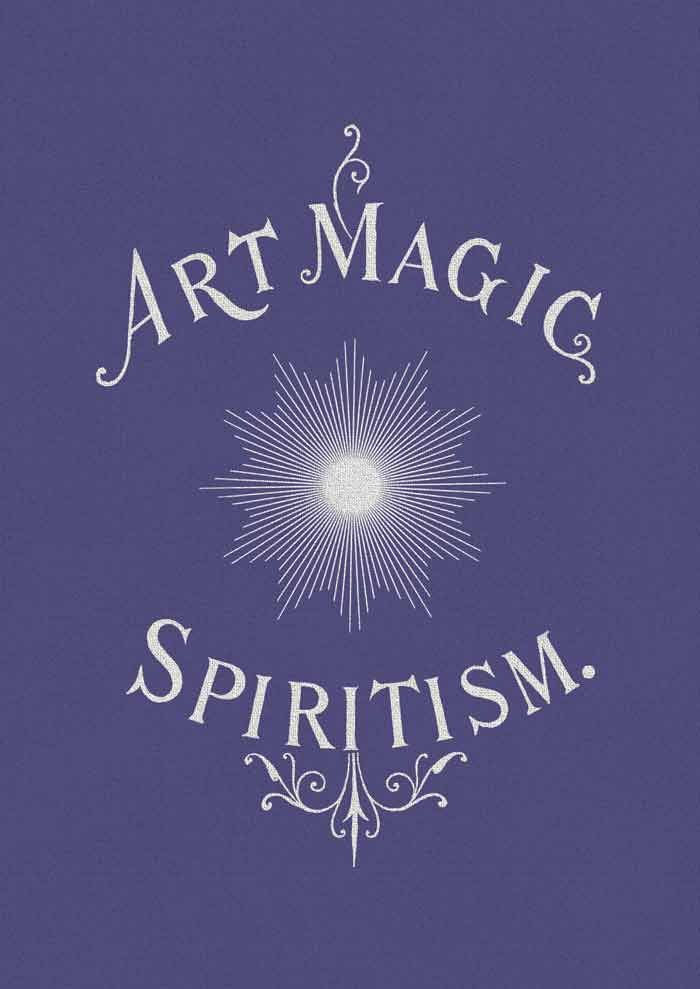 Carnet de notes Art magic spiritism - Illustrateur inconnu - Les vilaines curiosités