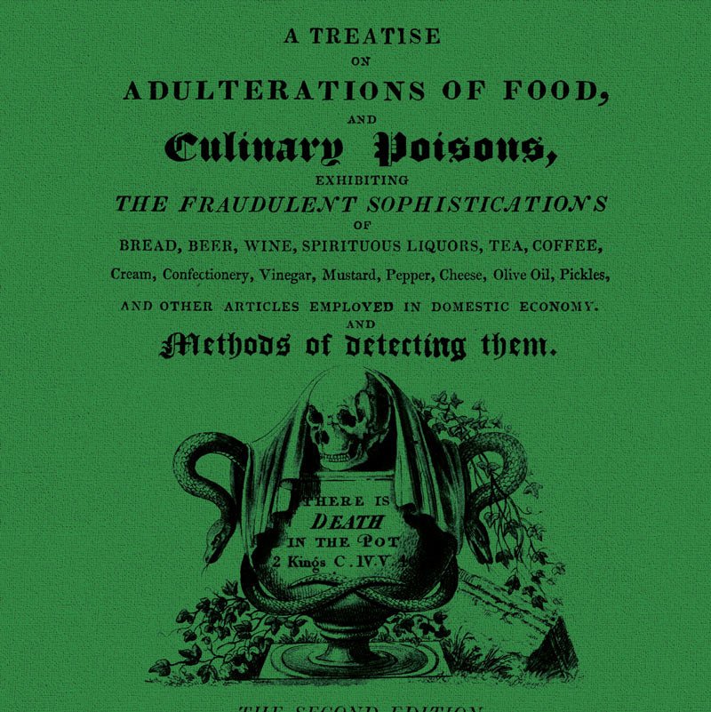 Carnet de notes Culinary poisons - Illustrateur inconnu - Les vilaines curiosités