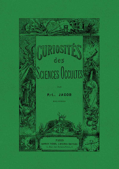 Carnet de notes Curiosités des sciences occultes - Illustrateur inconnu - Les vilaines curiosités