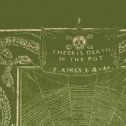 Carnet de notes There is death in the pot - Illustrateur inconnu - Les vilaines curiosités