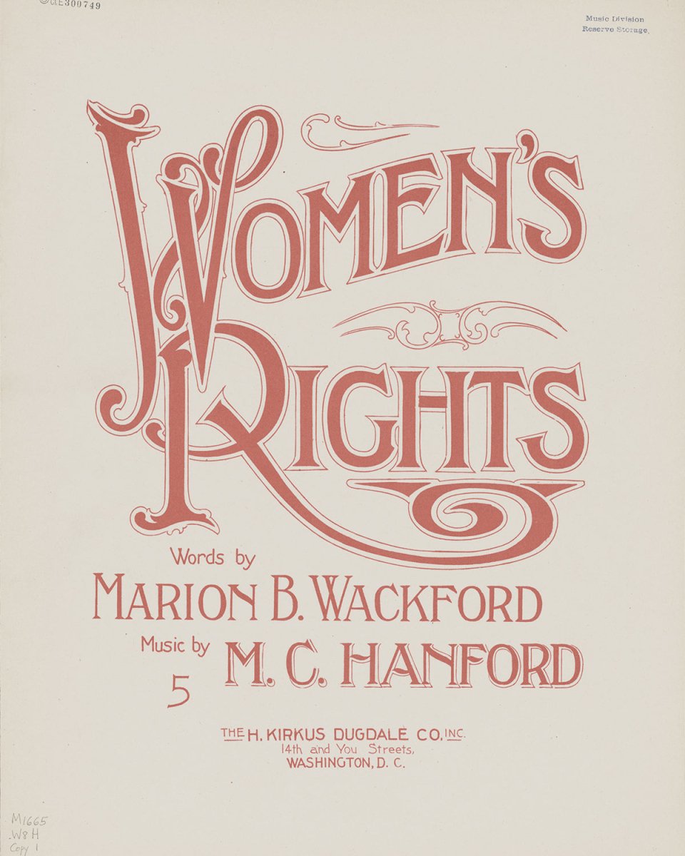 Women's rights - illustrations HD gratuites - Illustrateur inconnu - Les vilaines curiosités